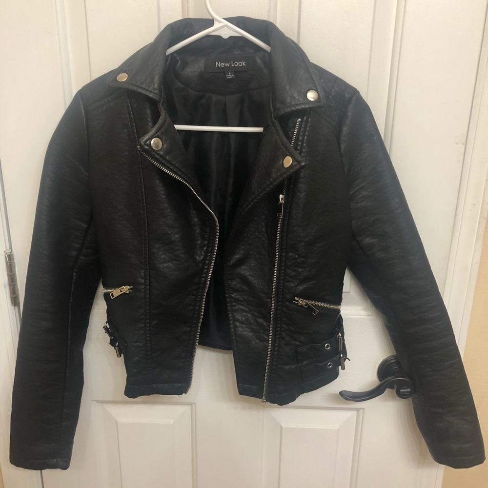 NWOT leather biker jacket